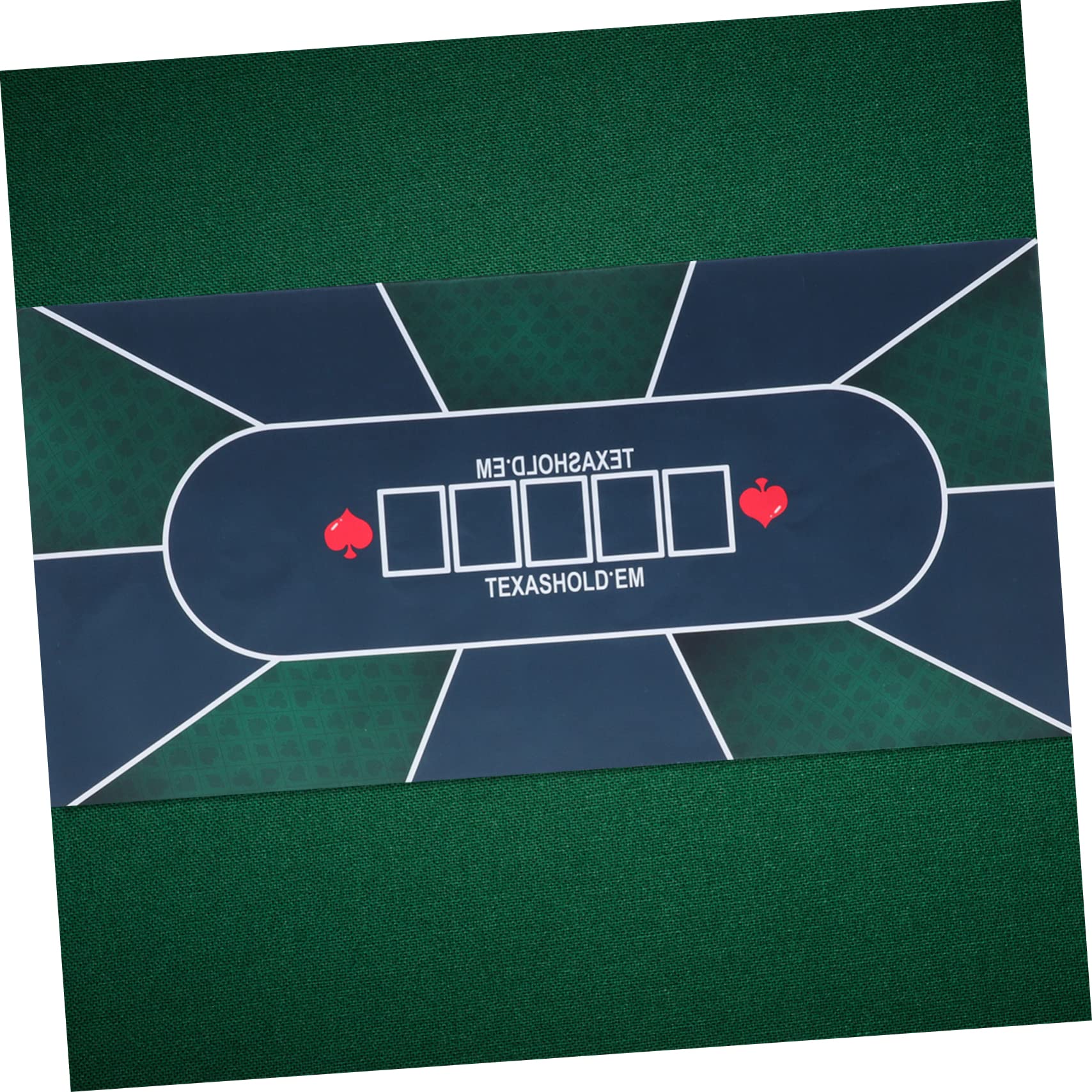 Abaodam Tovaglietta da Poker Resistente Fondo Antiscivolo Adatta per Giochi da Tavolo e Uso Domestico Materiale in Gomma