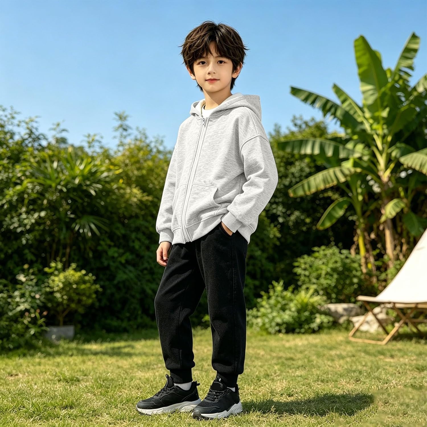 Girls Hoodies Sweatshirts Kids Half Zip Pullover Cropped Clothes Fall Winter Trendy Long Sleeve Hoodie