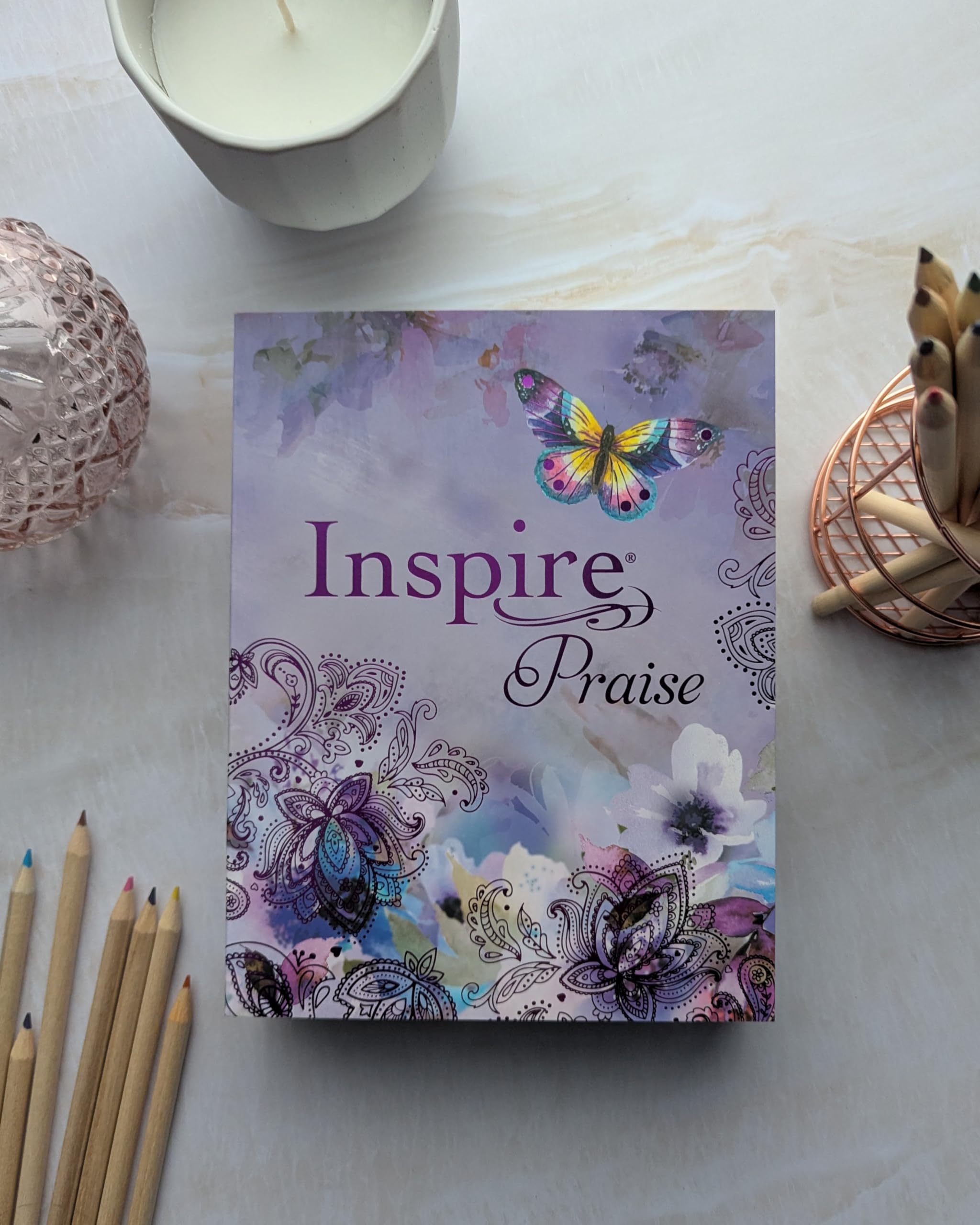 Inspire Praise Bible Nlt, Filament Enabled (Softcover)