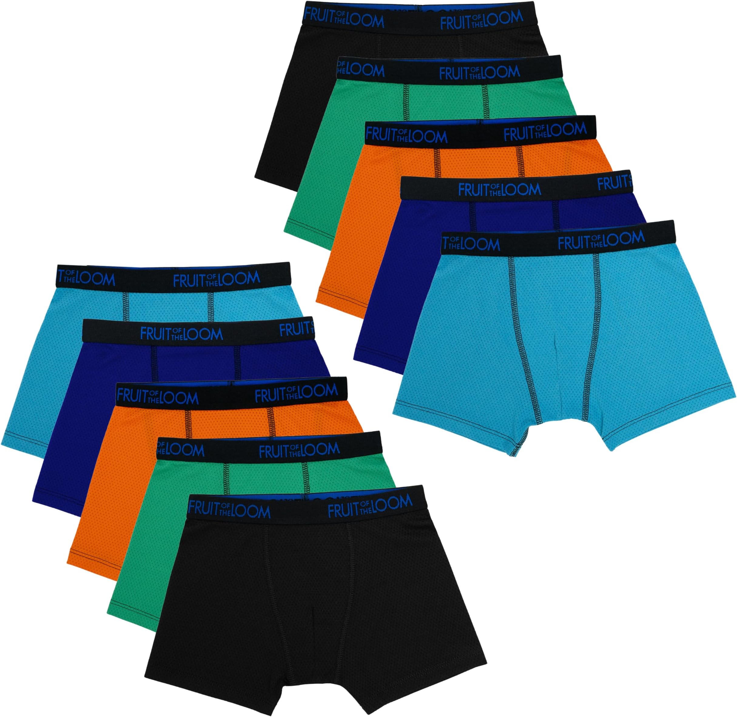 boys And Toddler Boxer Briefs, Tag Free & Breathable Underwear, Assorted Color Multipacks