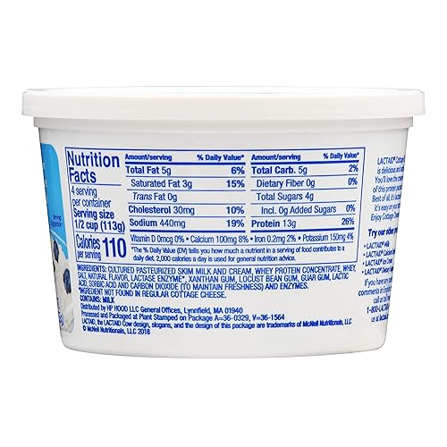 Miniatura 2 de Lactaid, Requesón bajo en grasa, liso, 16 oz