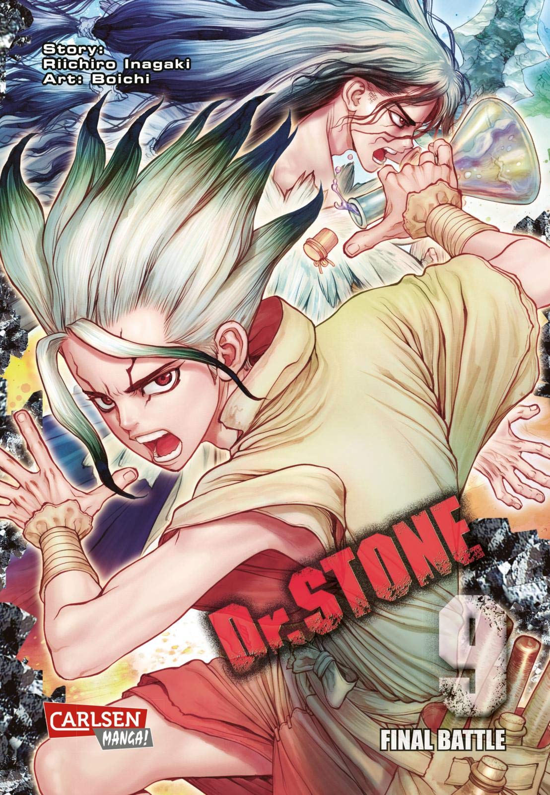 Dr. Stone 9: Verrückte Abenteuer, Action und Wissenschaft!