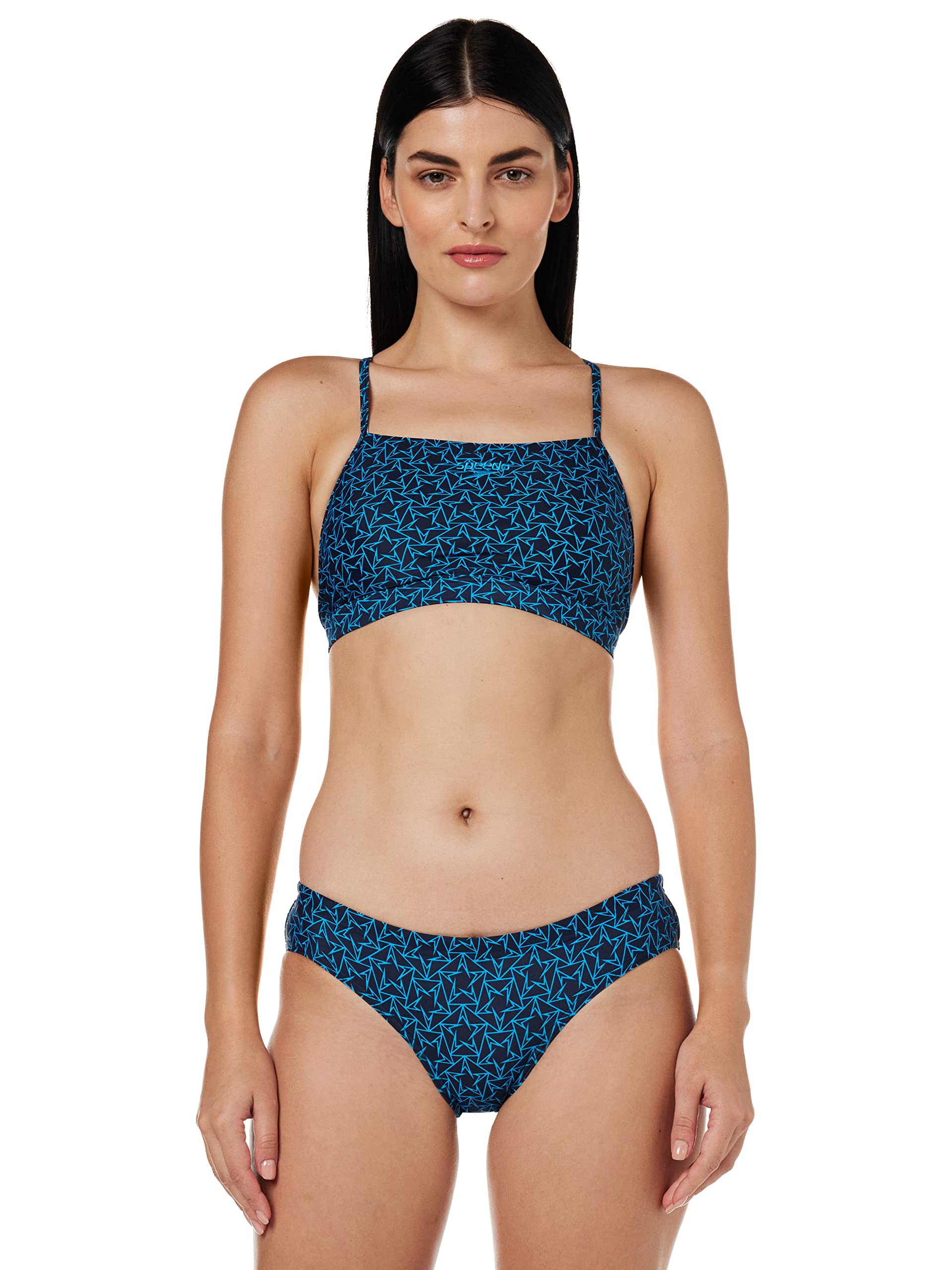 SpeedoWOMENS BOOMSTAR ALLOVER THINSTRAP 2 PIECE Modern