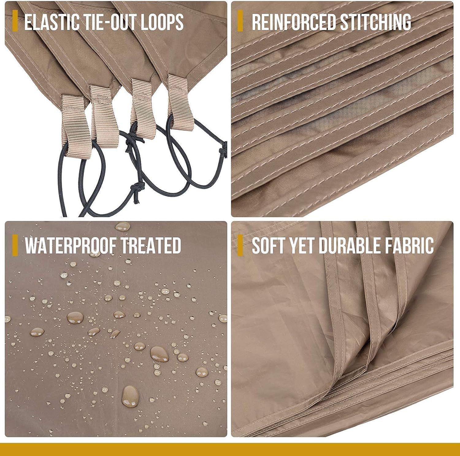 OneTigris TENTSFORMER Military Poncho + Tent Footprint