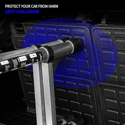 Miniatura 6 de Rongtaod Alfombrilla de carga compatible con Toyota 4Runner 2010-2024 de 7 asientos, forro de carga para maletero de asiento trasero, protector de 4