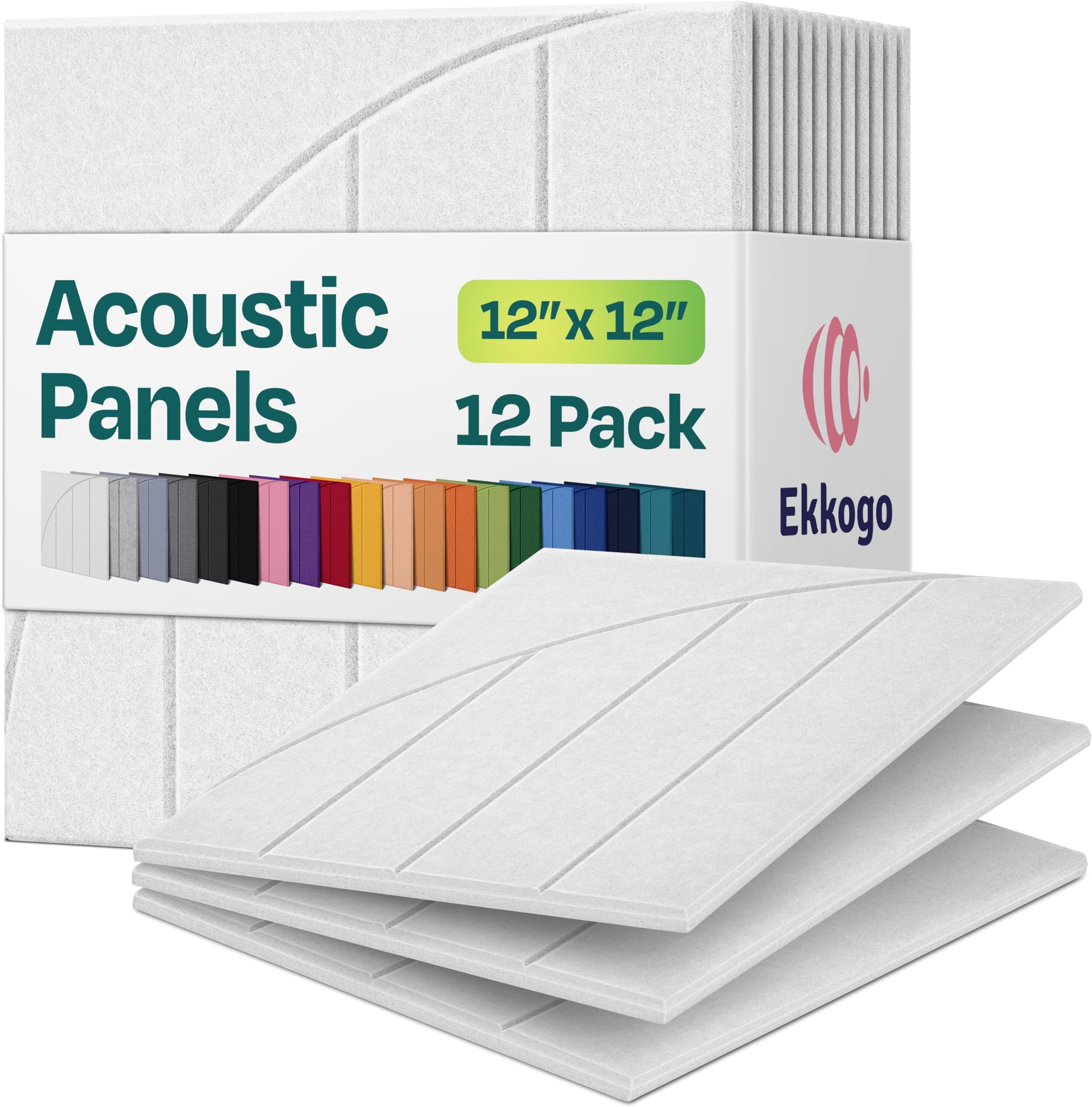carve 1 Square Poly-fiber Beveled (12 Pack) 30cm White