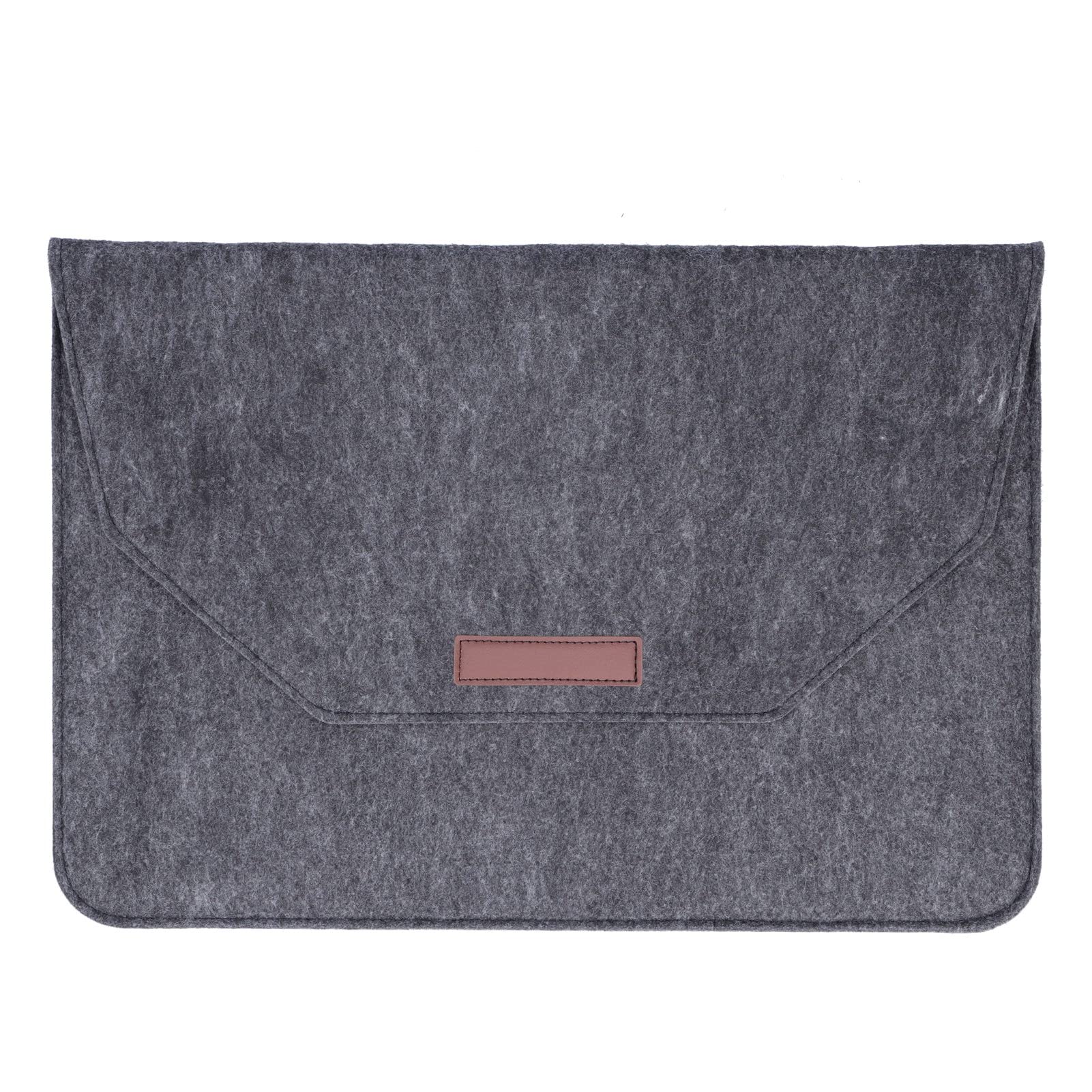 Cocoarm Felt Laptop Sleeve Bag, 13-15.6in Waterproof (15.4 inch)