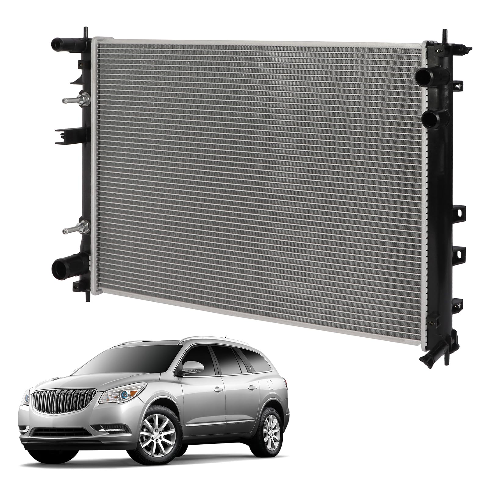 Amazon.com: OCPTY 13104 Engine Coolant Radiator Compatible