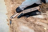 Vista 8 de Spec Ops Tools Utility Knife with Retractable Blade, Includes 5 Extra Blades in Handle Storage