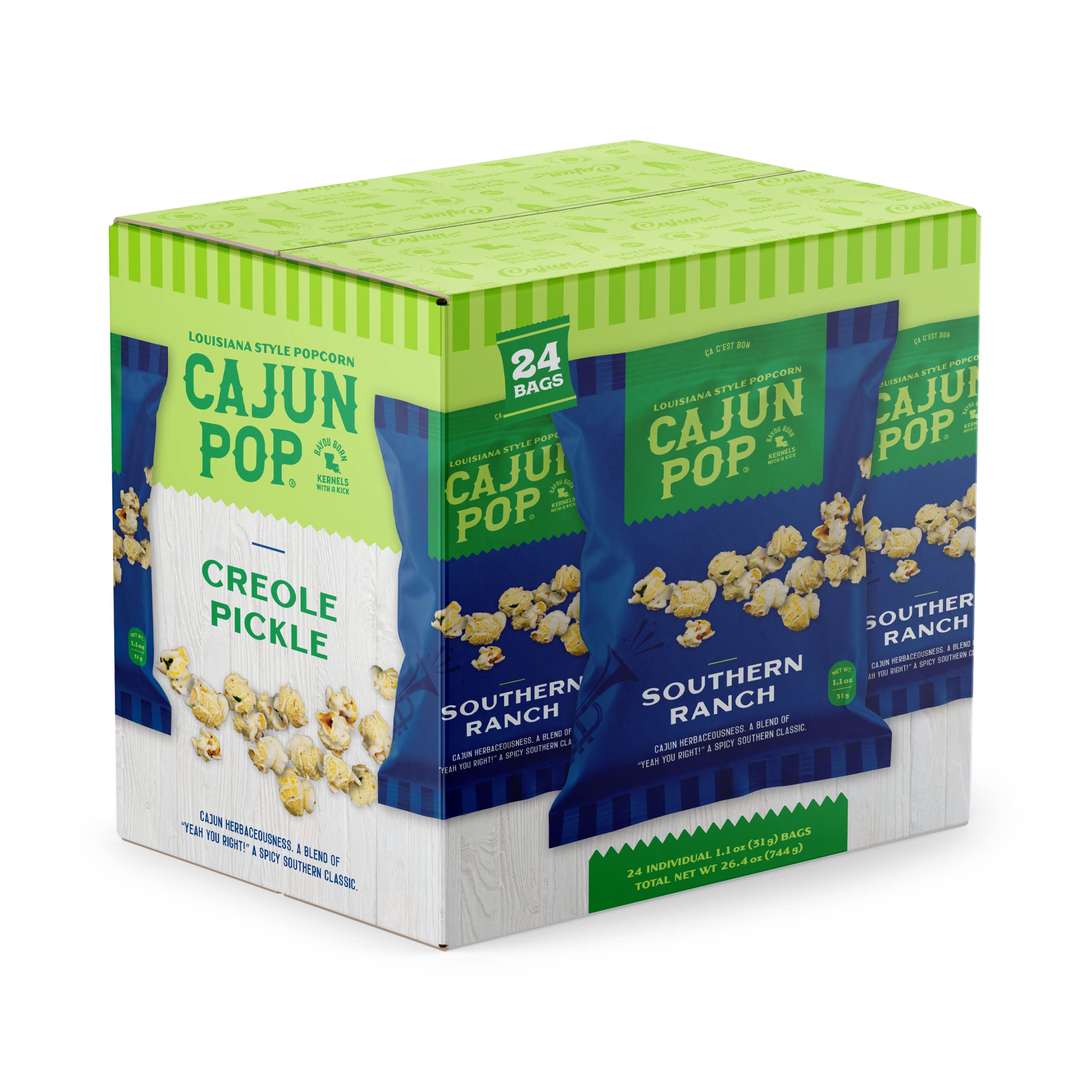 Buy Cajun Pop Gourmet Popcorn Flavored Popcorn Already Popped Without