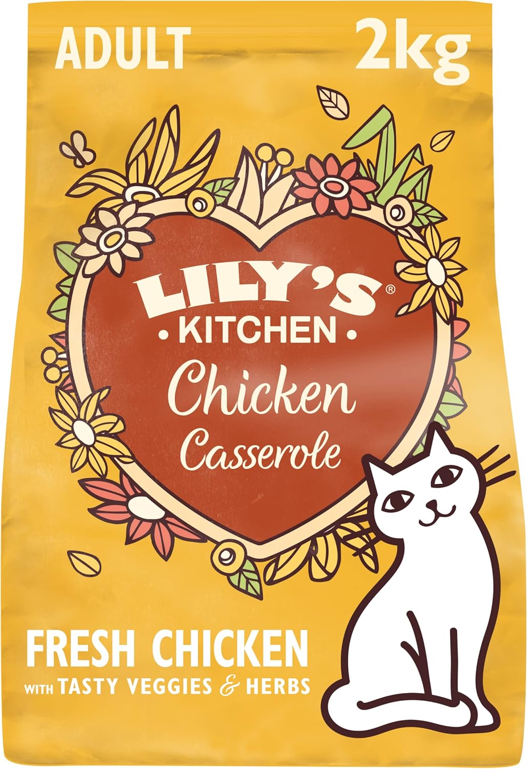 Lily's Kitchen Made with Natural Ingredients Adult Dry Cat Food Bag