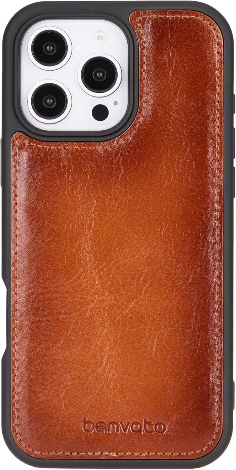 for iPhone 16 Pro Max Case for Women&Men Magsafe Compatible, Premium Leather Wallet, Detachable Magnetic Flip Cover, Card Holder, RFID, Kickstand, Drop/Impact Protection 6.9" Brown