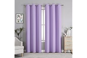 Dreamy Lavender Curtains: Transform Your Space into a Floral Haven