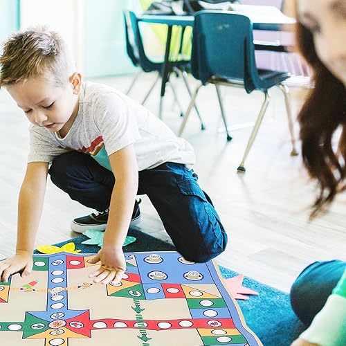 Miniatura 5 de NUOBESTY Alfombra de ajedrez volador de ajedrez volador, alfombra de ajedrez para gatear, tapete de ajedrez para avión, tapete de ajedrez volador