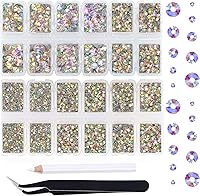 Vista 28 de Diamantes termoadhesivos de imitación