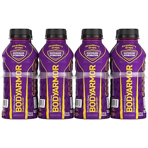 Miniatura 31 de BODYARMOR Bebida deportiva, uva y fresa, agua de coco hidratante, sabores naturales con vitaminas, electrolitos llenos de potasio, perfecta para