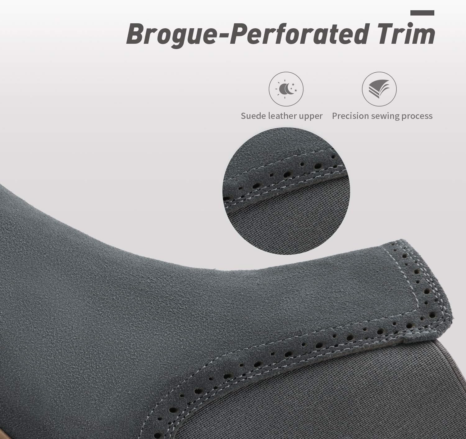 Bruno Marc mens Chelsea Boots 10.5 Grey