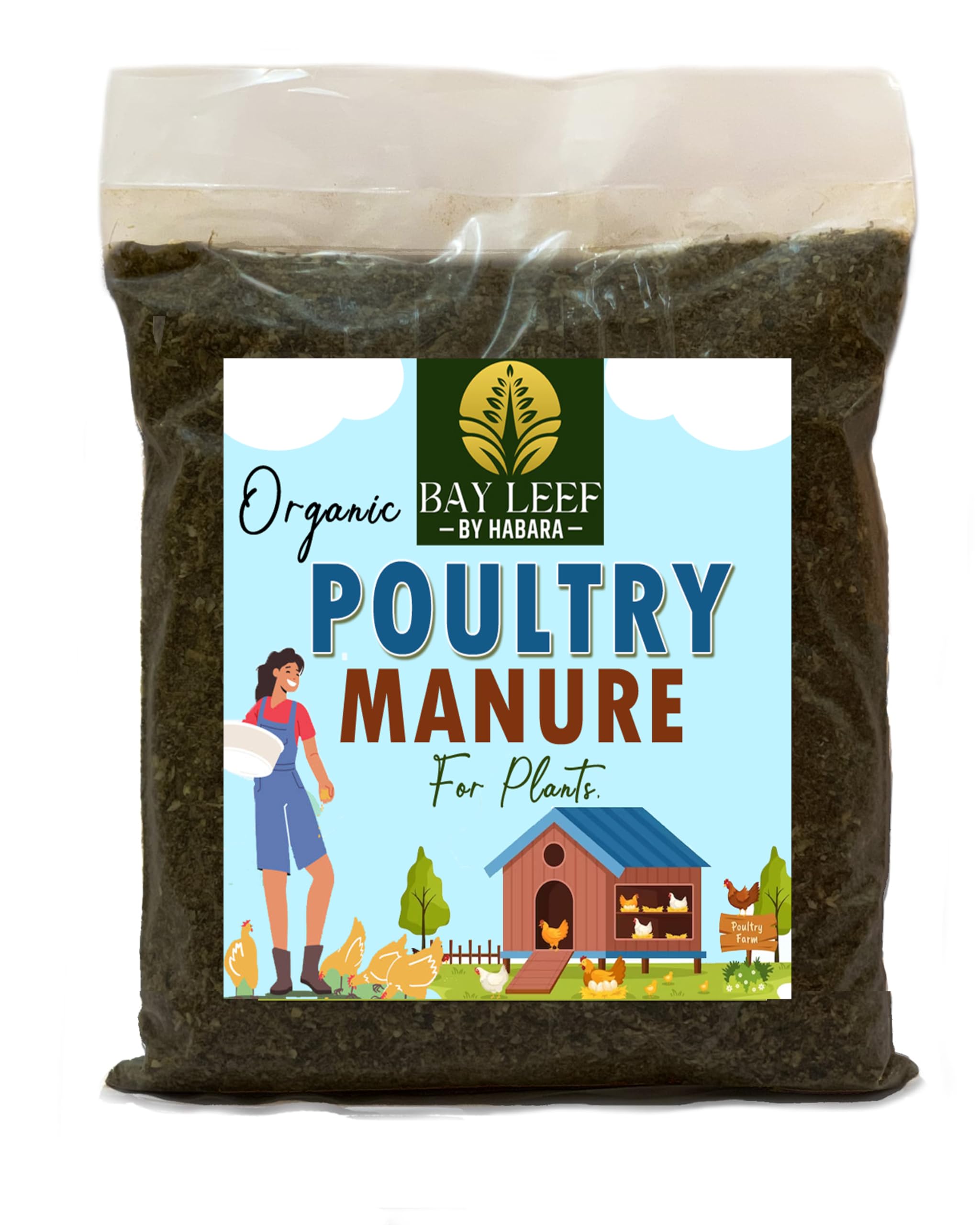 Bay leef Organic Poultry Manure Fertilizer for Plants -1kg | Nutrients Rich Cow Manure for Home Gardening, Agriculture and Farms, Compost for Plant & Garden Soil, Khad (999) (B0CKXWH366) Amazon Price History, Amazon Price Tracker