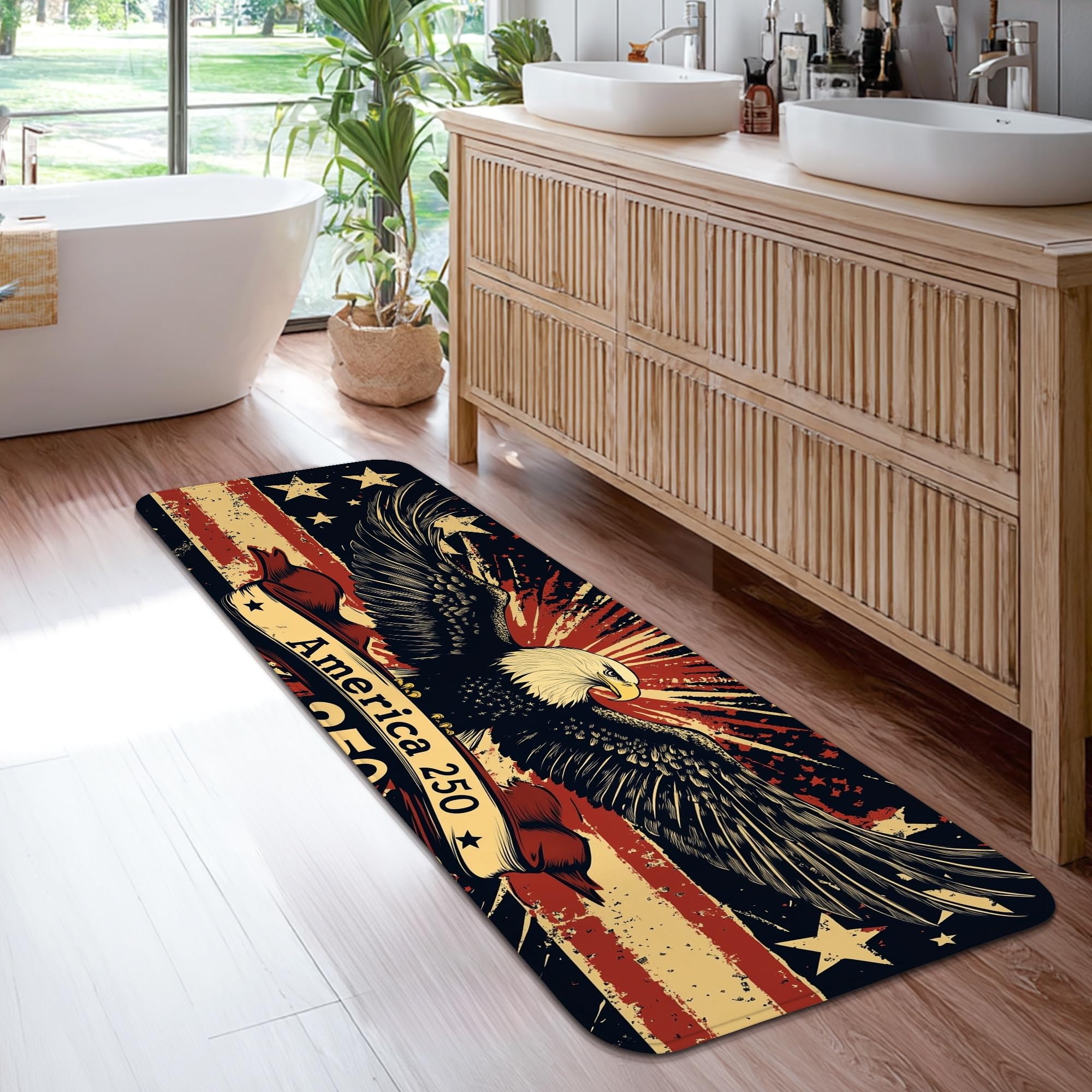 Tapis de couloir ne perd pas ses poils et lavable pour la cuisine