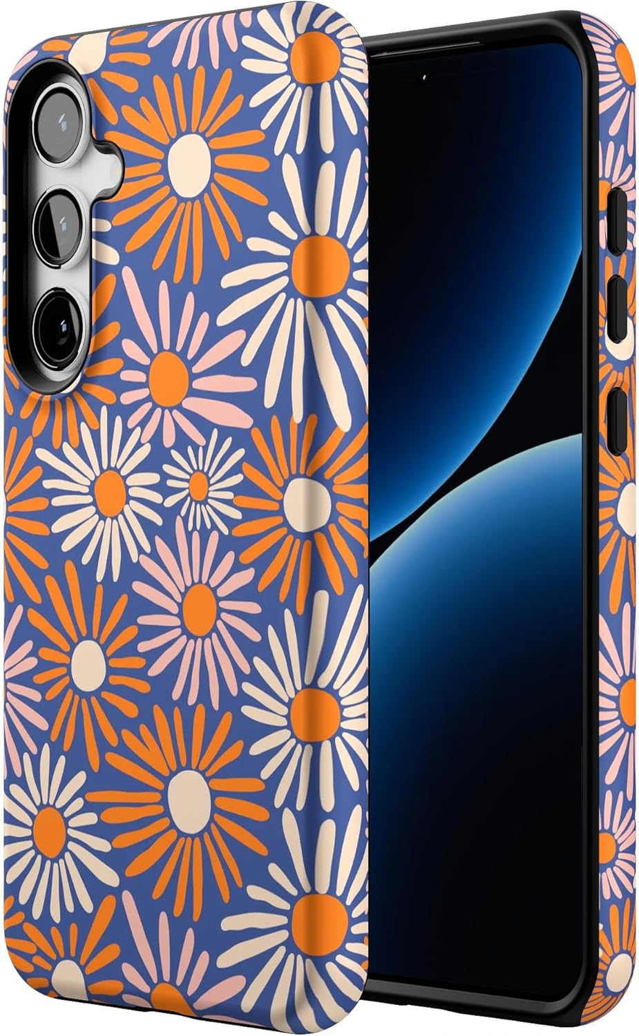 Casely Galaxy S24 Plus Case | Spring Forward | Daisy Floral | Essential Slim Dual-Layer Protective Design