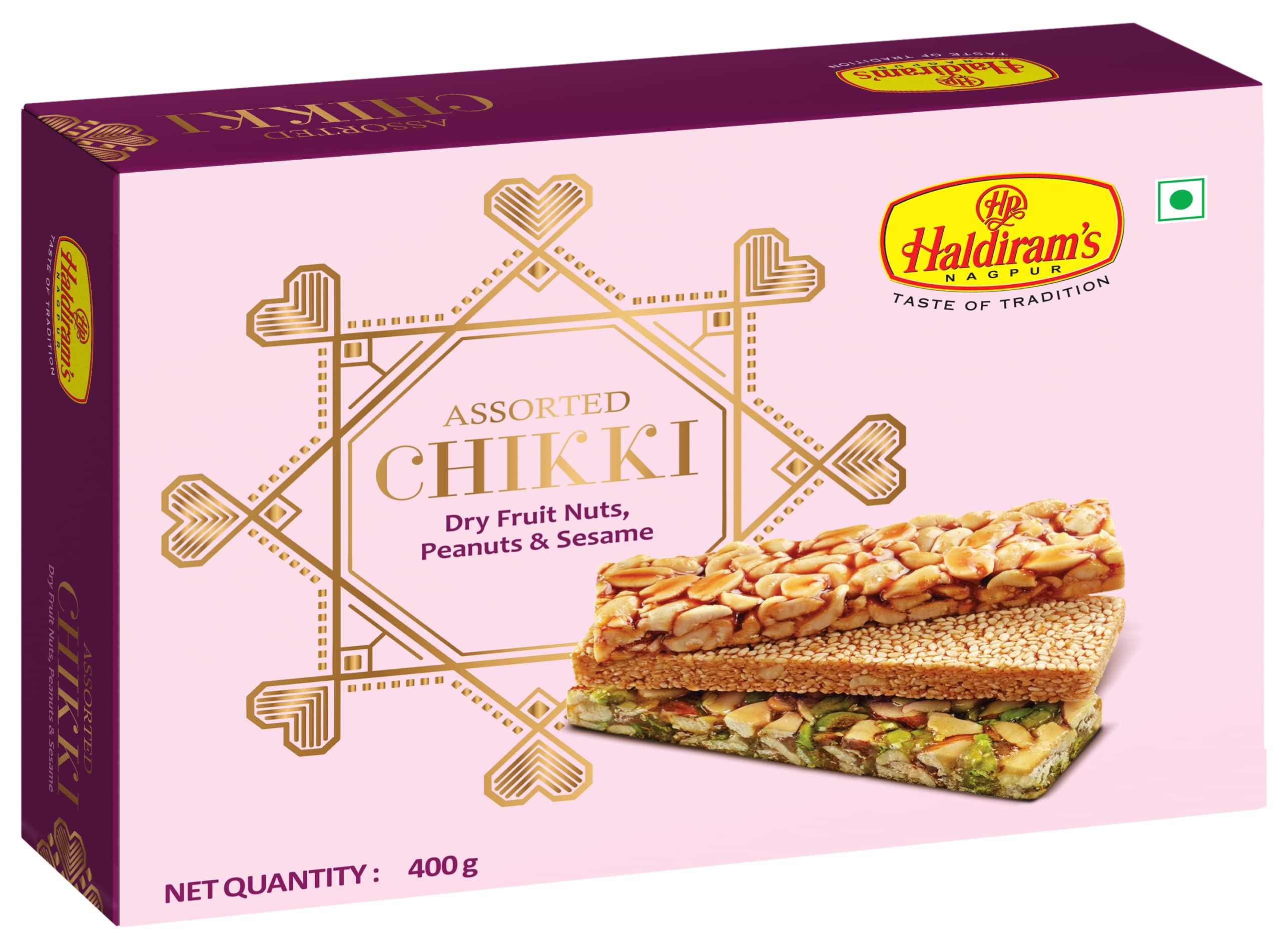 Haldirams Nagpur Assorted Chikki (400 Gm*2) (Pack Of 2) (B09SHCG1MK) Amazon Price History, Amazon Price Tracker