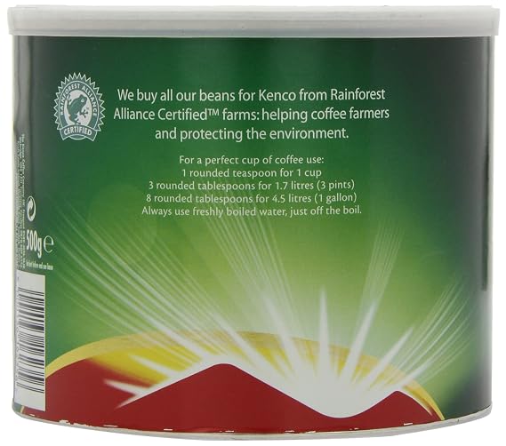Kenco Freeze Dried Decaffeinated Coffee 500 g
