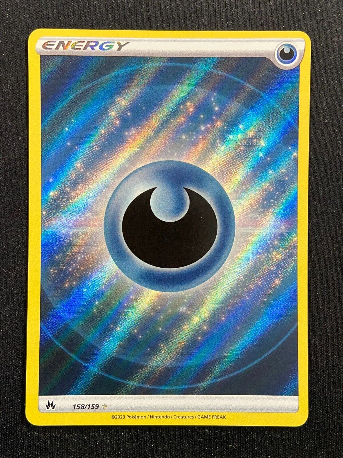 secret rare energy card crown zenith Pokémon - Fighting 157/159 - - Ultra Provides one [metal] energy Crown Zenith energy card :