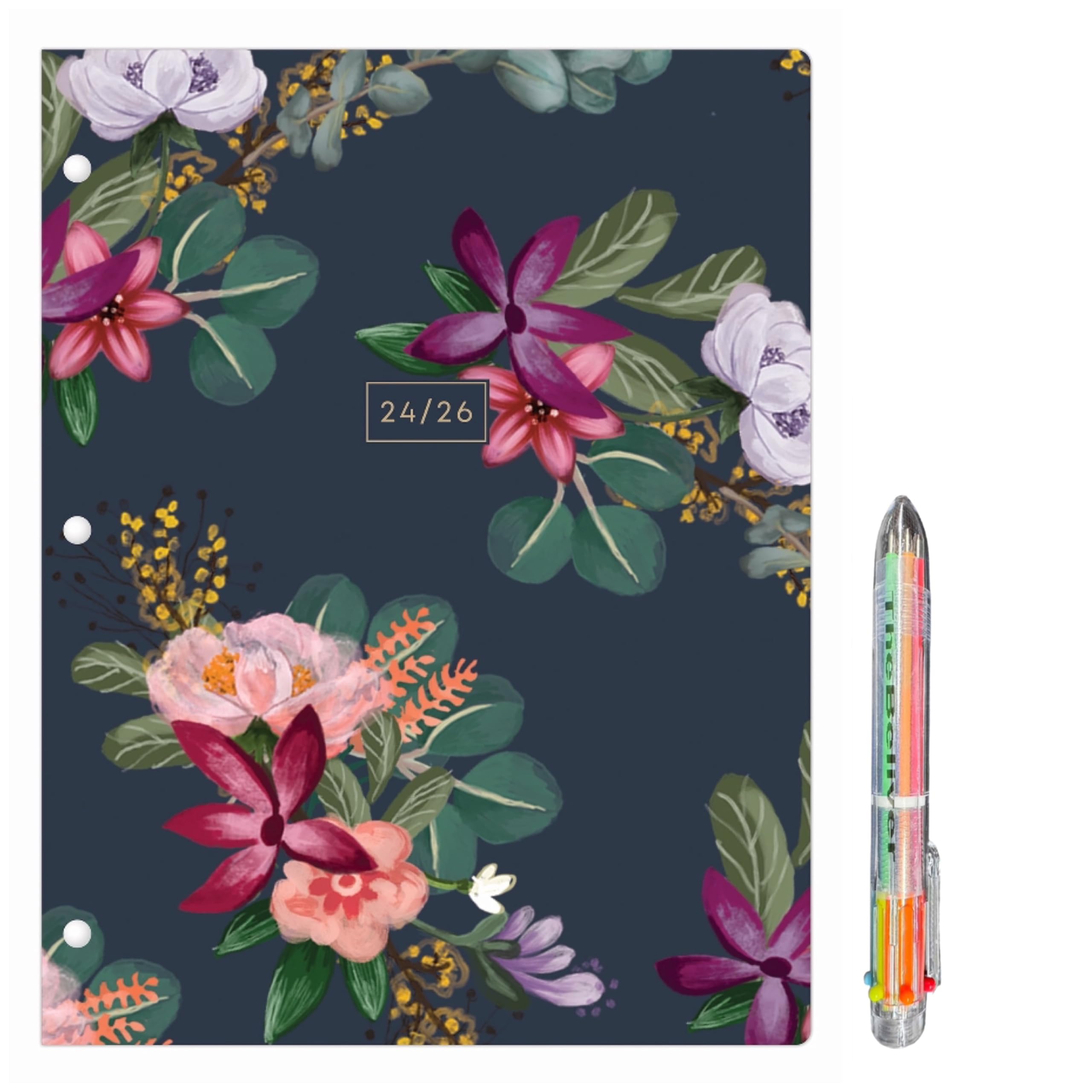 July 2024 June 2026.Monthly Stapled Planner 24 Month