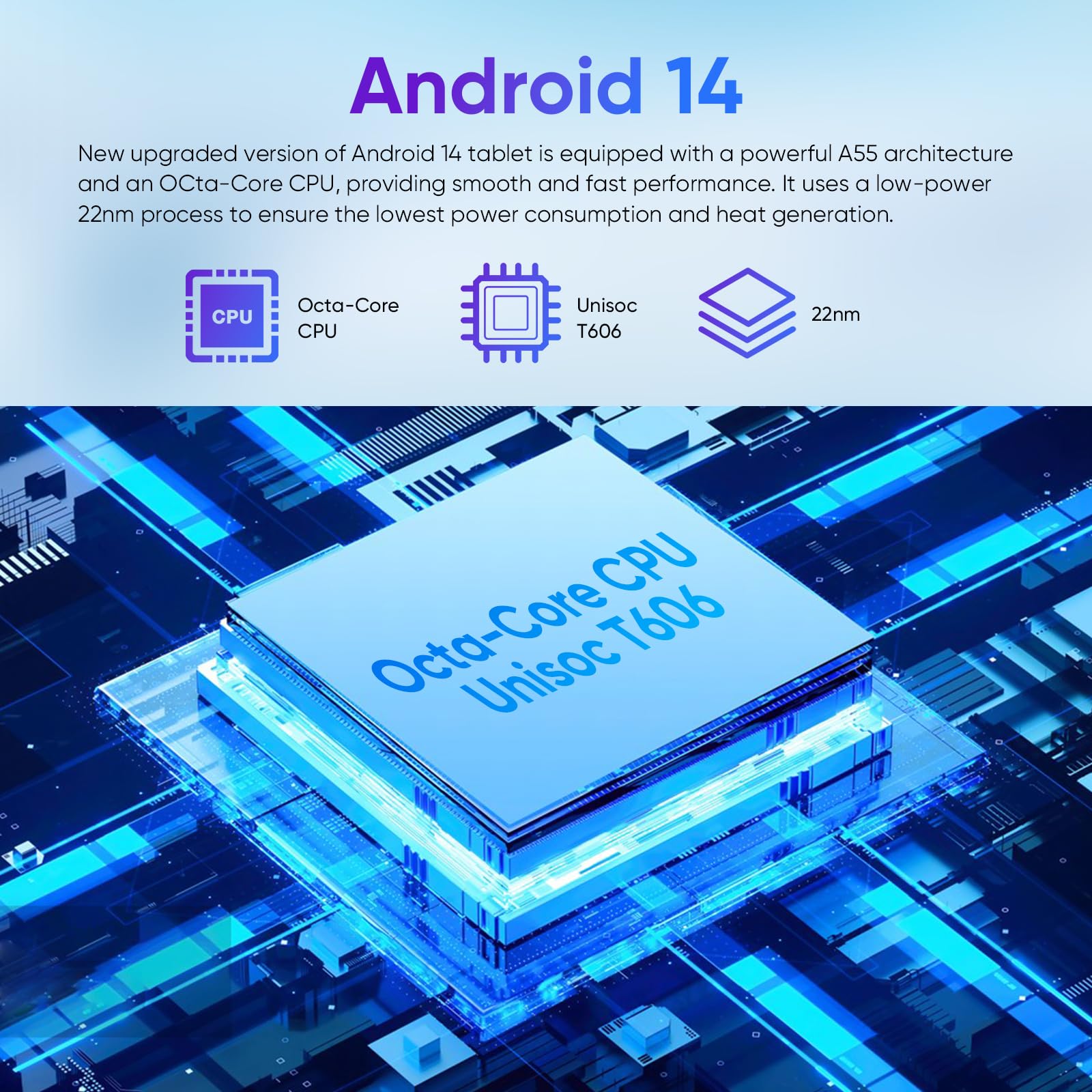 weelikeit tablet screen showing a gaming application, highlighting its 5G WiFi connectivity.