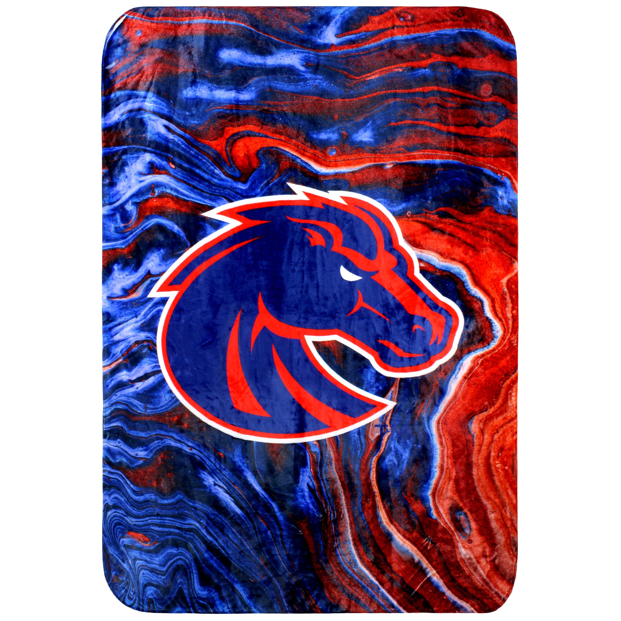 College Covers Everything Comfy Boise State Broncos Color Swept Soft Throw Blanket, 30" x 40"