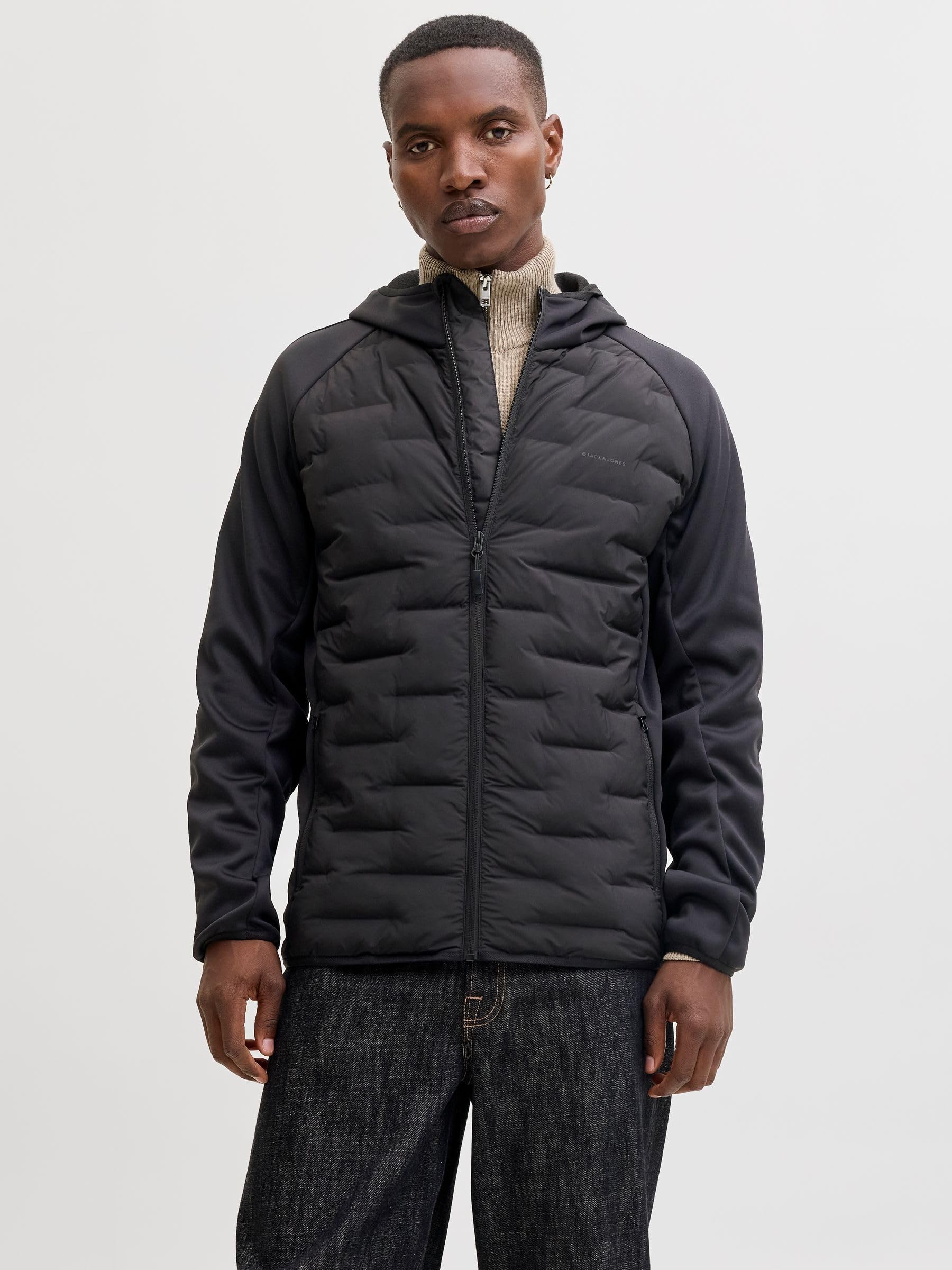 JACK & JONES Jjeperfect Hybrid Jacket Noos Jjeperfect Hybrid Jacket Noos Uomo (Pacco da 1)