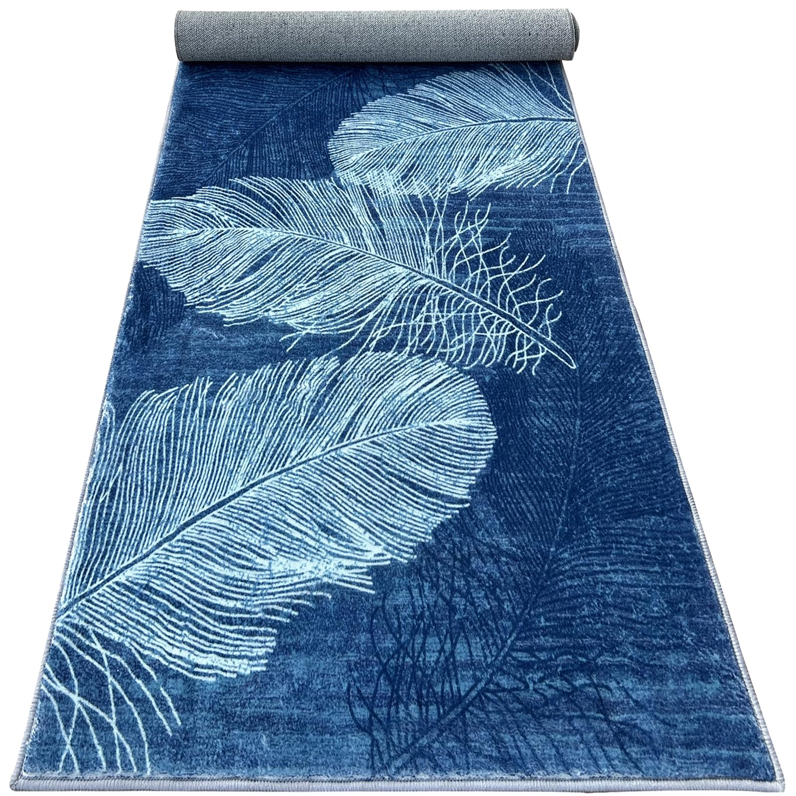 Carpet Runners for Hallways Non-slip Runner Rugs for Hallway Extra Long Kitchen Rug Washable Hallway Runner Rug Low Pile Entryway Runner Rugs Narrow Hall Runner for Laundry Bedroom 40 x 200 cm
