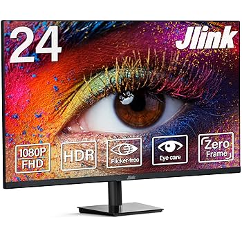 Amazon.co.jp: Jlink モニター 24インチ ディスプレイ 1920*1080