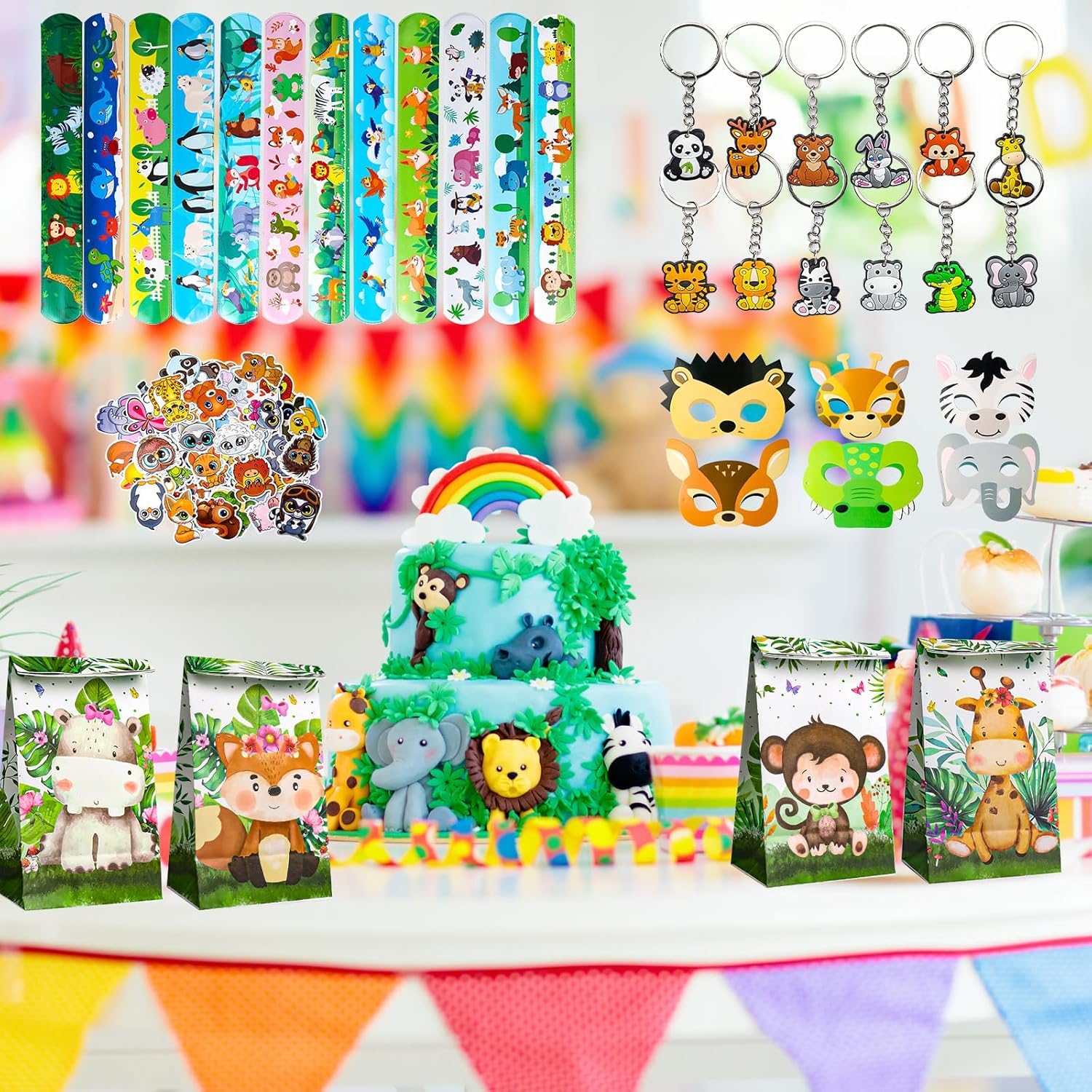 10 Cadeauzakjes - Witte Hartjes & Stickers - Spirituele winkel