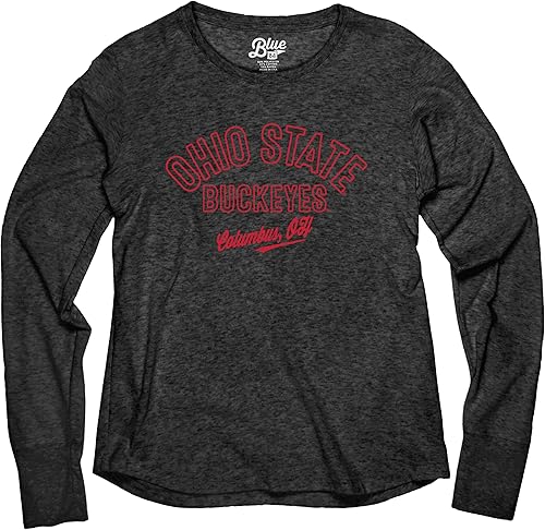 Miniatura 56 de Blue 84 Women's Tri-Blend Long Sleeve T-Shirt Campus