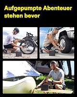 HOTO Elektromos Légpumpa Vezeték Nélküli Hordozható Kompresszor Autó Kerékpár 9 Mód SUP Matrac Sátor Medence 6