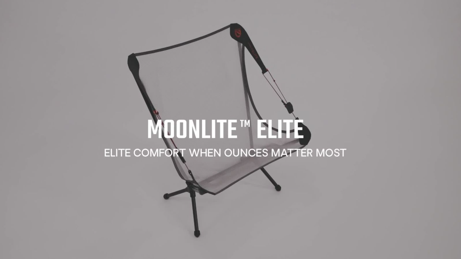 Fauteuil De Randonnée Inclinable Nemo Moonlite Elite – 0,5 Kg, Aluminium 6061/7001, Maille Recyclée, Inclinaison Réglable, Charge 113 Kg