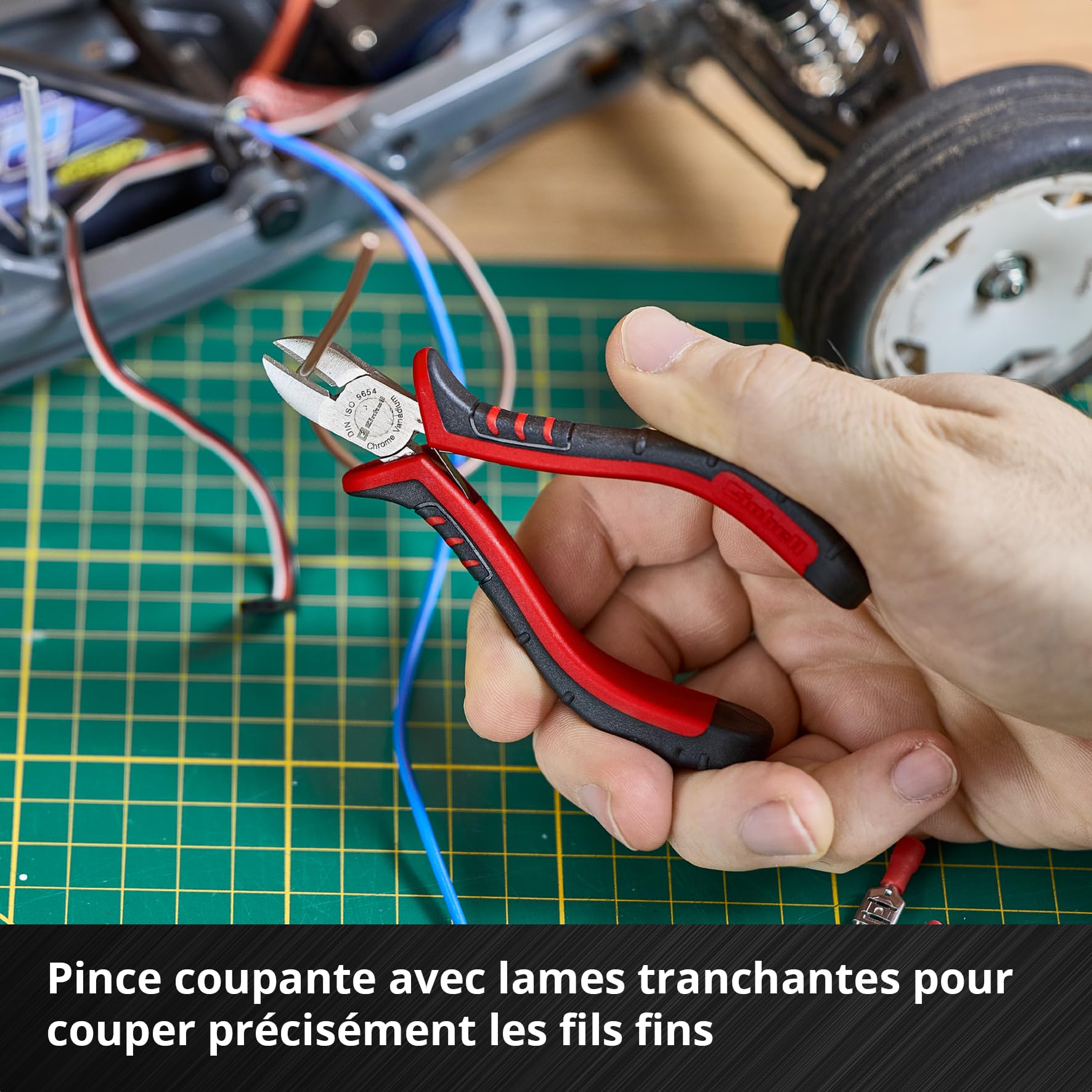 Einhell E-Case insert d’outils 8 pièces avec jeu de pinces de précision