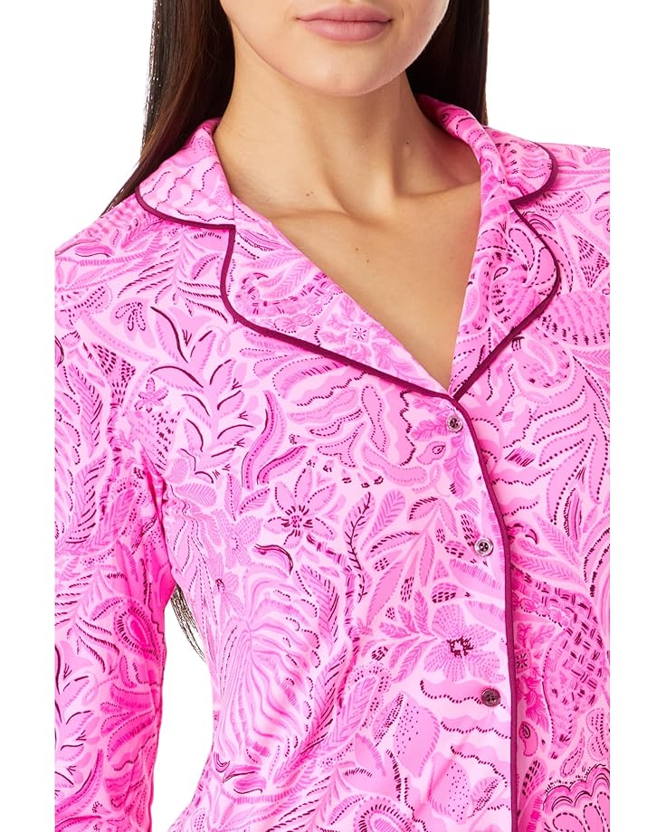 Lilly Pulitzer PJ Knit Long Sleeve Button-Up Top - #3 of 4