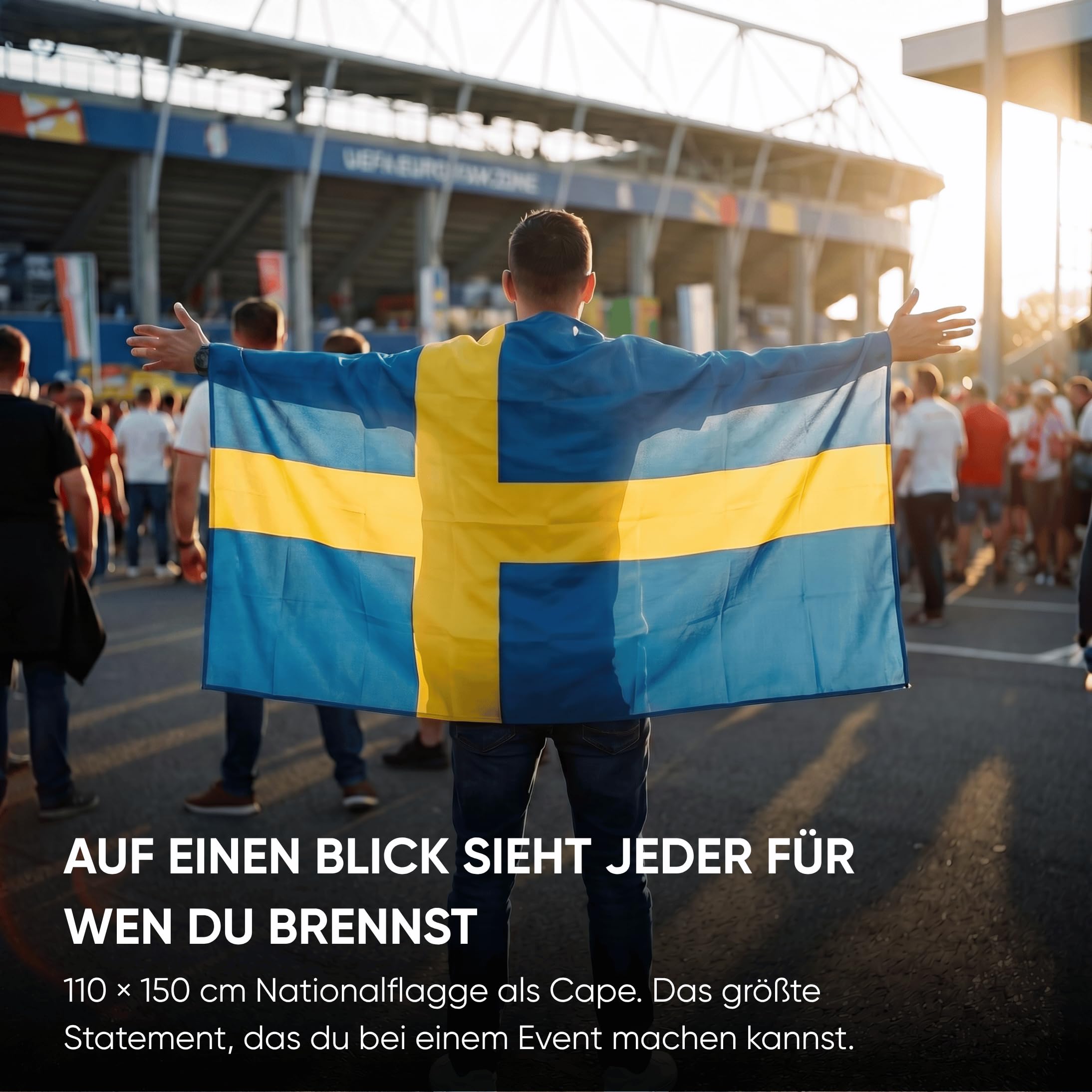 Sonia Originelli Fan-Set England Fan-Set 11 - Englische Fanartikel EM WM Fußball Party Karneval