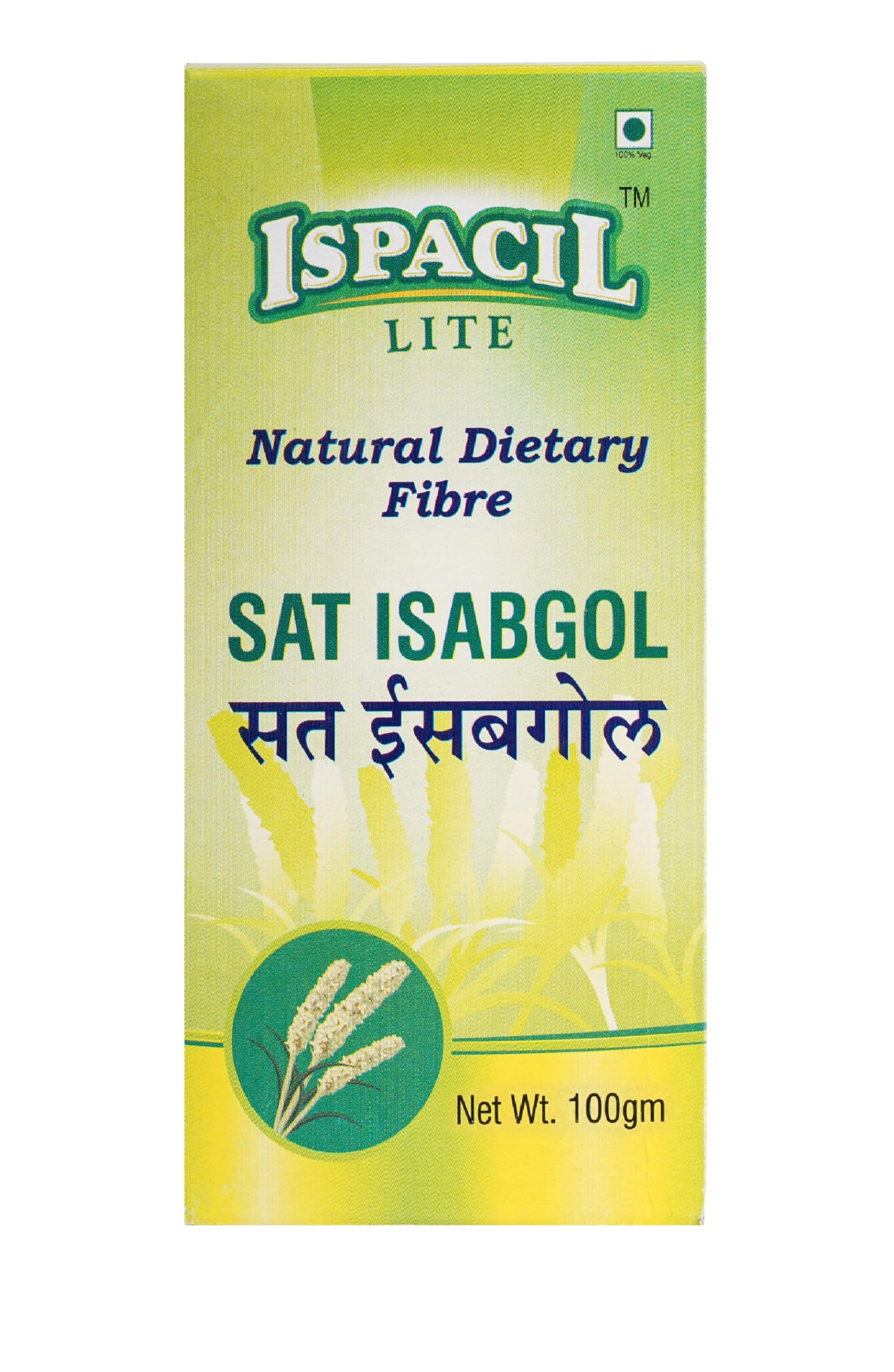 Sat Isabgol Psyllium Husk Powder, 100 gm. — Amazon image 3