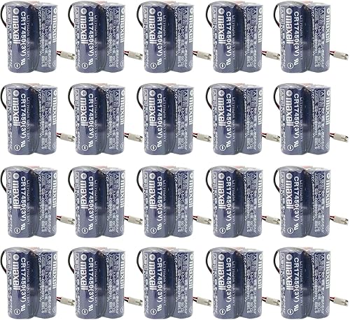 20 Pack CR17450-2WK27 D80UB016170 Battery 3V 2600mAh for Mazak 2CR17450-2WK27 Battery Pack