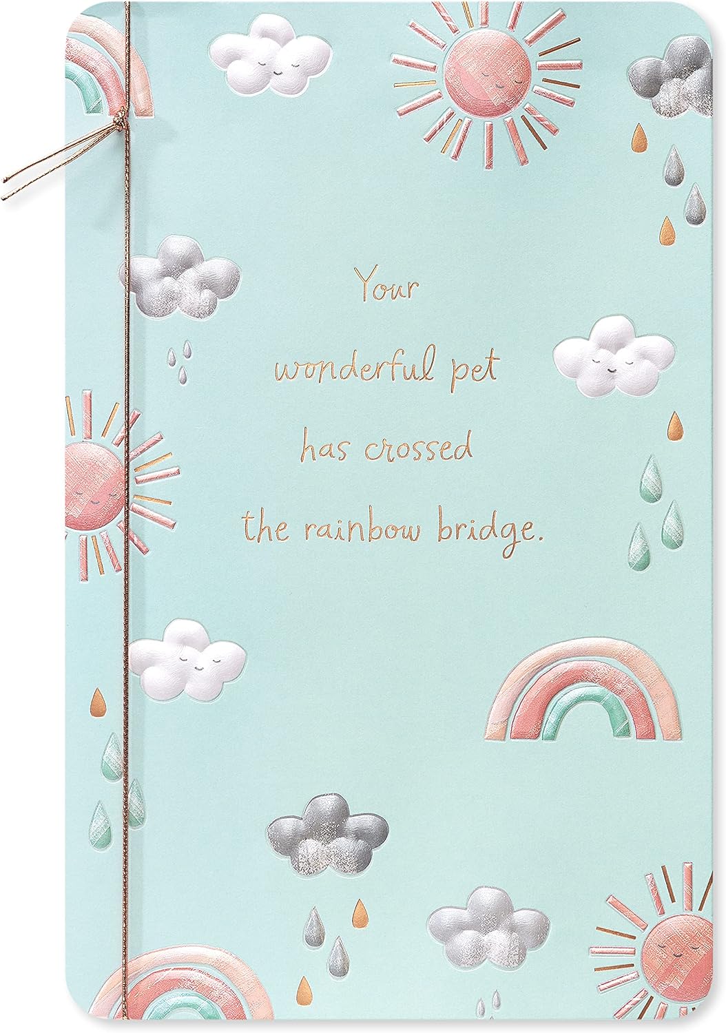 American Greetings Pet Sympathy Card (Love-Filled Life)