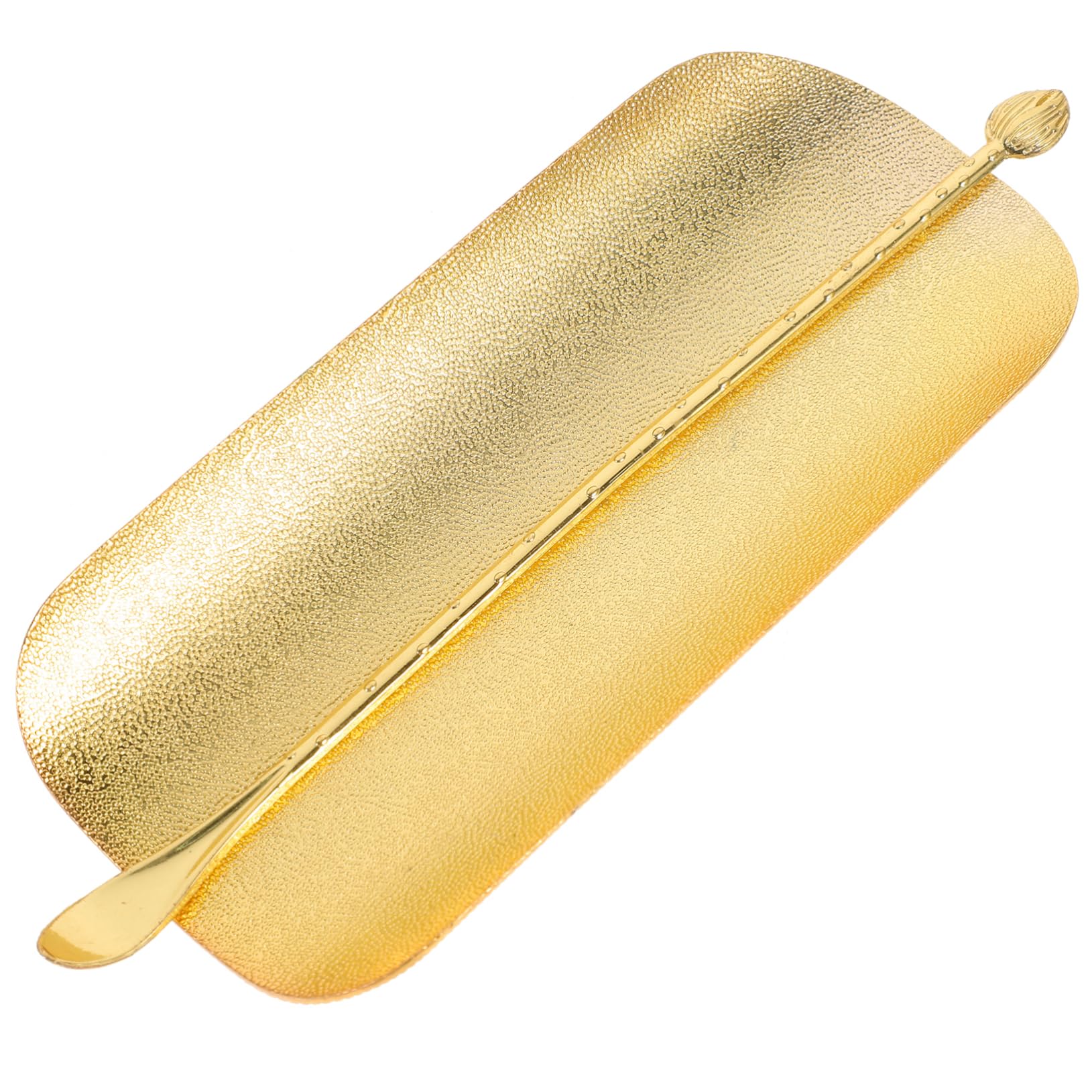 FUNOMOCYA Tea Set Tea Scoop Spoons Leaf Holder Distributor Made of Alloy Zen Style for Home