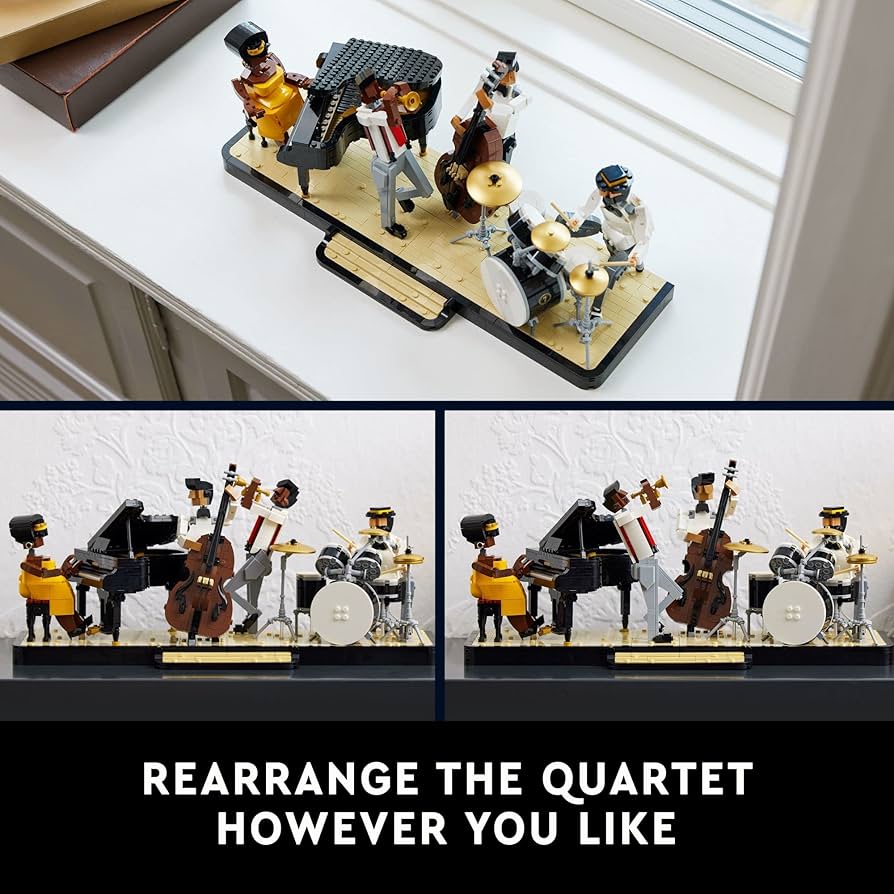 Amazon.com: LEGO Ideas Jazz Quartet 21334 Building Blocks