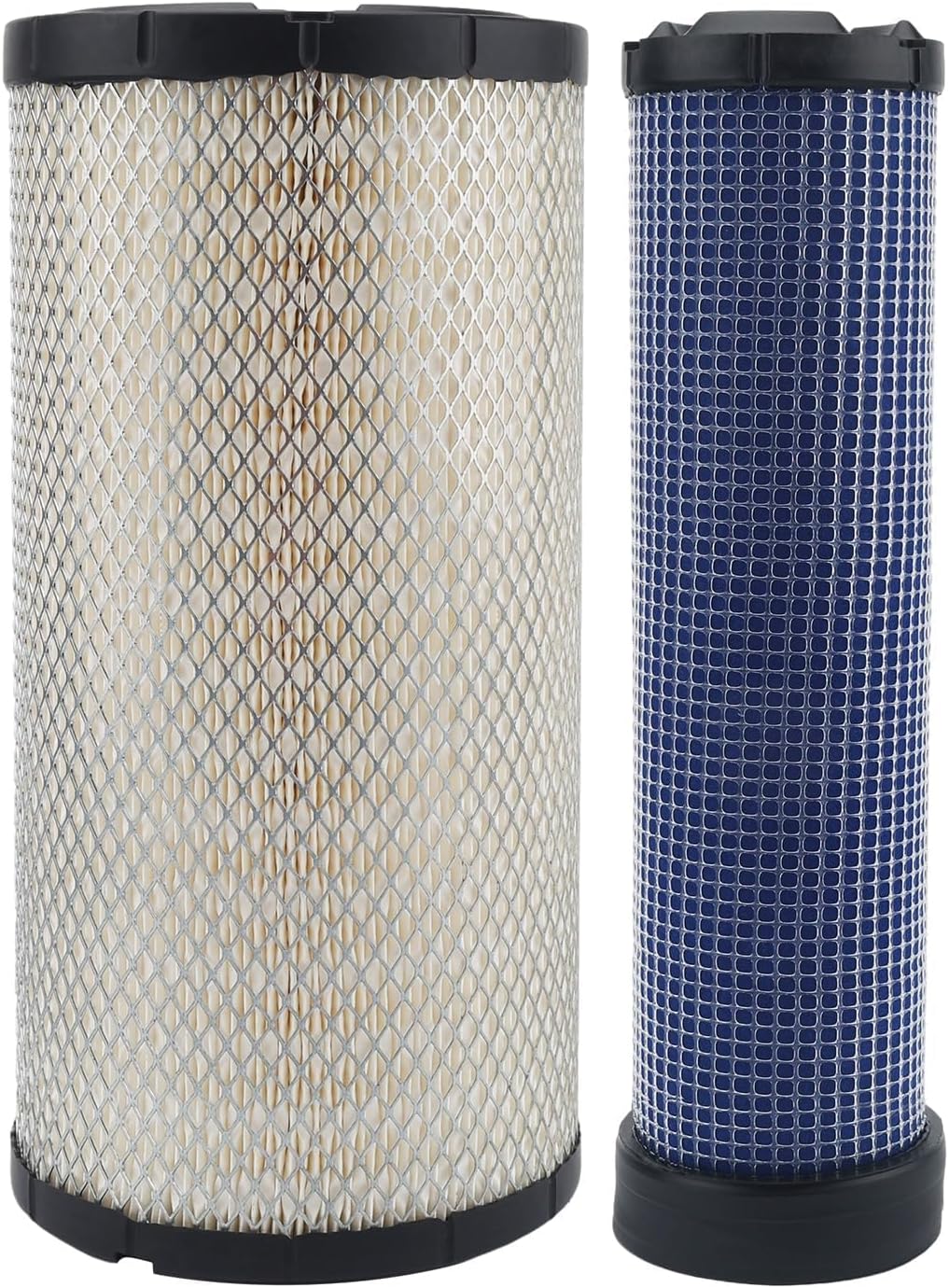 P828889-P829333 Air Filter Set - Compatible with John Deere，Caterpillar Cat Backhoe，Donaldson，Case and Baldwin Replacement OE Numbers 110-6326, AT171853, RS3544, 222421A1