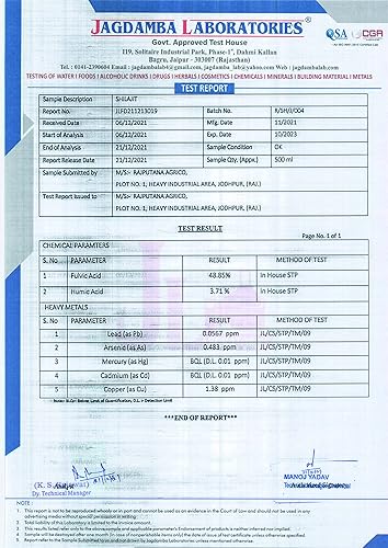 Miniatura 9 de Krishna's Herbal & Ayurveda Pure ShilajitShilajeet - Paquete de resina original de refuerzo de resistencia, Himalayan Sudh Shilajit -1.06 oz