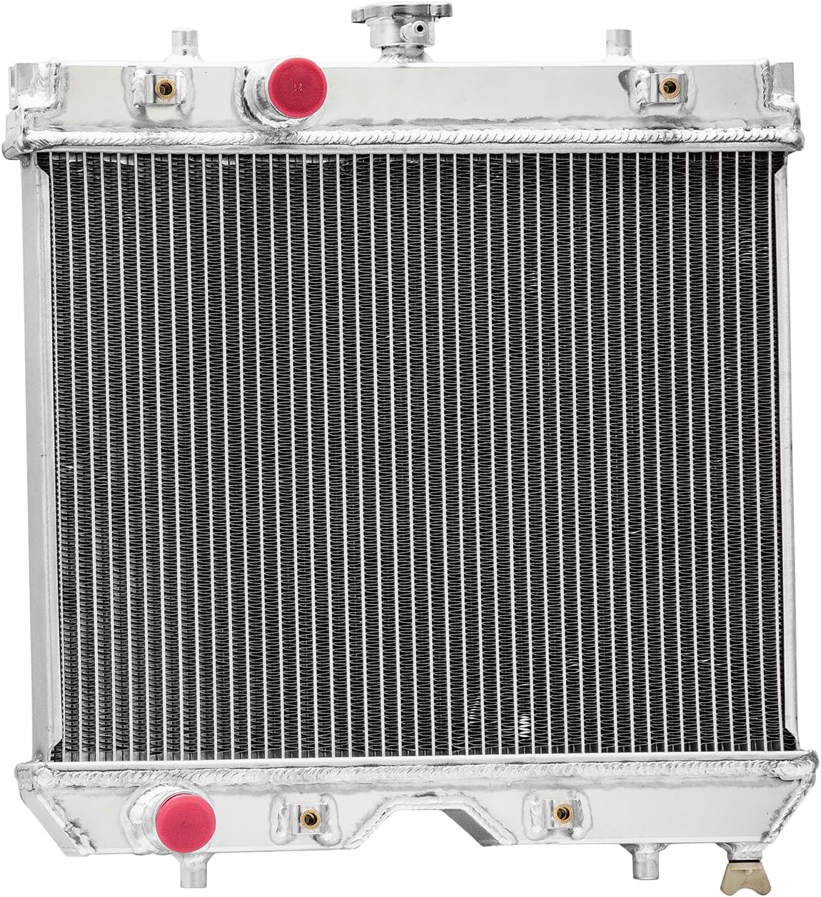 2 Row Aluminum Radiator Tractors TC020-16000 Compatible with Kubota L2600 L2800 L3000 L3400 L4300 Radiador Automotive Replacement Engine Radiators