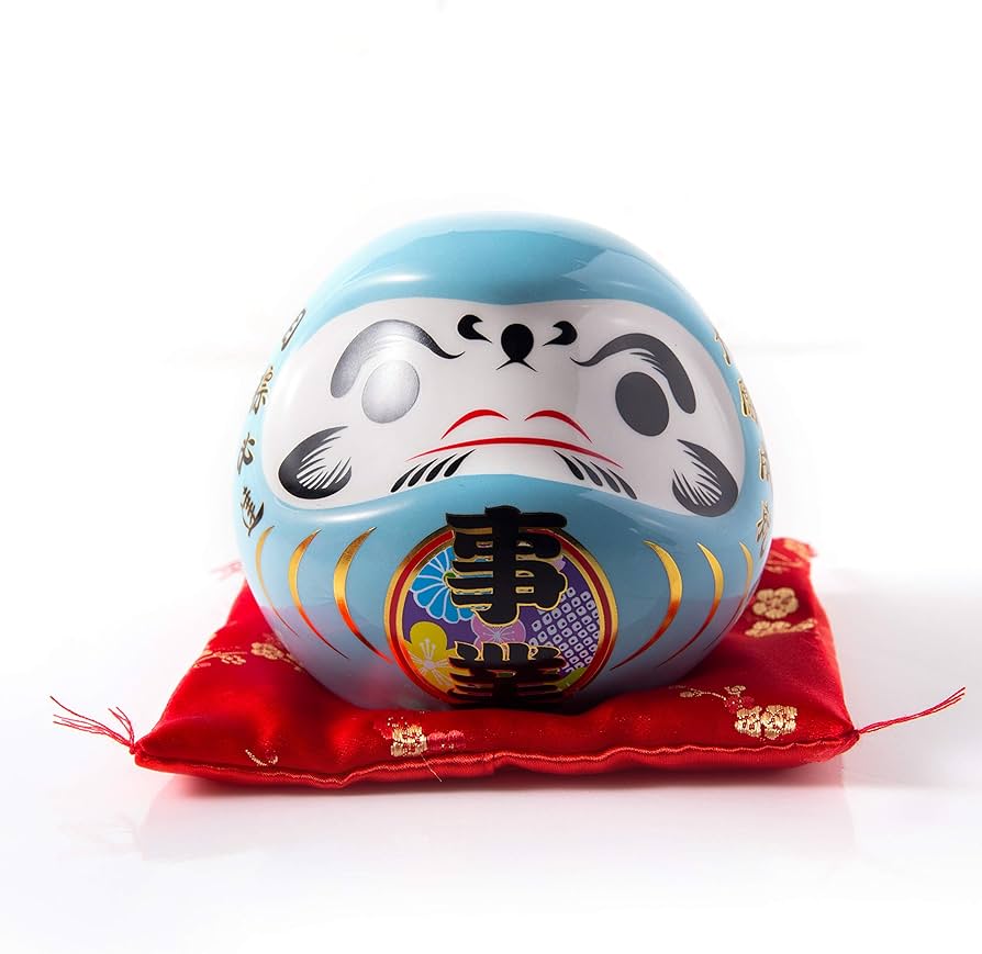 達磨(貯金箱) Amazon.co.jp: 逆鱗 ダルマ貯金箱 インテリアにも 座布団付き 達磨