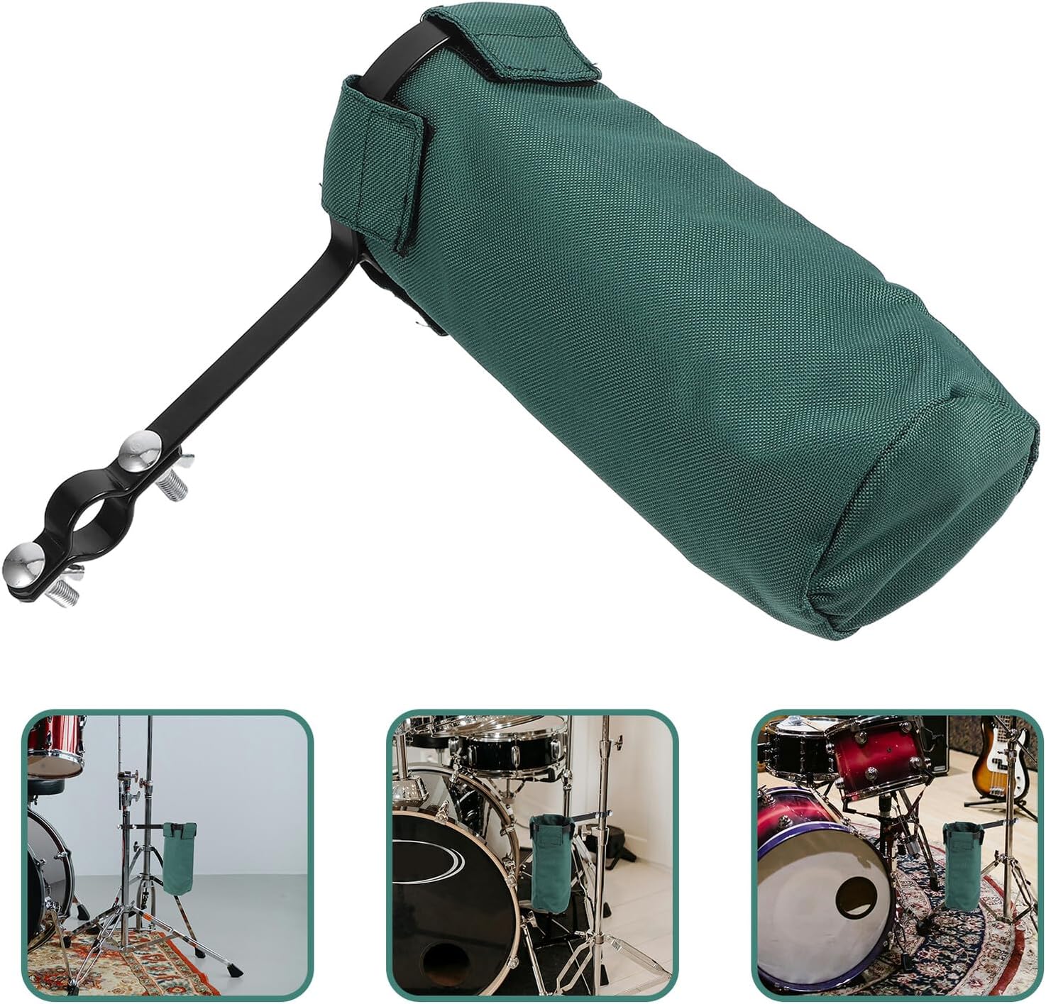 Drumstick Holder Bag Drumstick Storage Case Portable Drum Mallets Accessory for Drum Set Practice and Performance